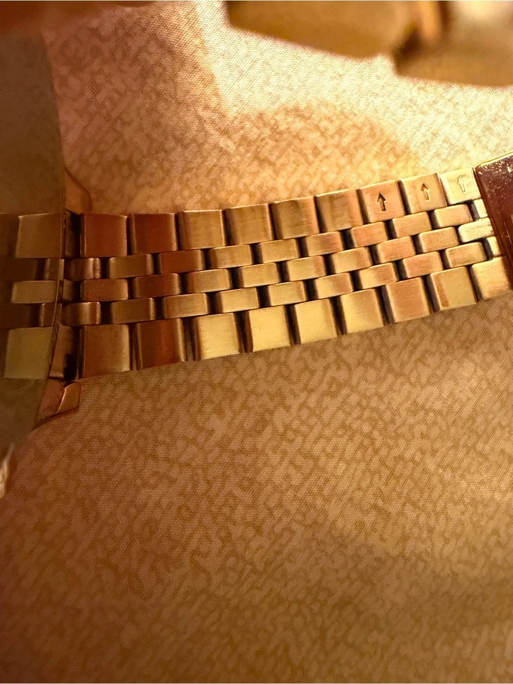 Michael Kors Rose Gold Lexington chronograph Pave Dial  Watch